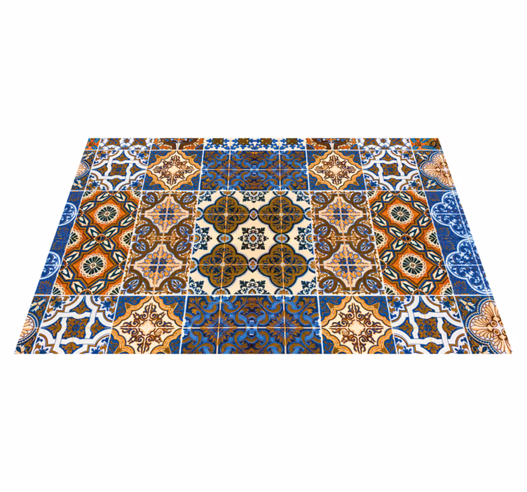 Placemat met intricat tegelpatronen - TenStickers