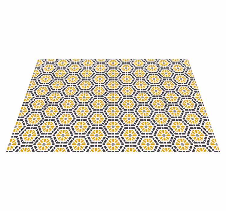 Placemat geometrisch patroon ontwerp - TenStickers