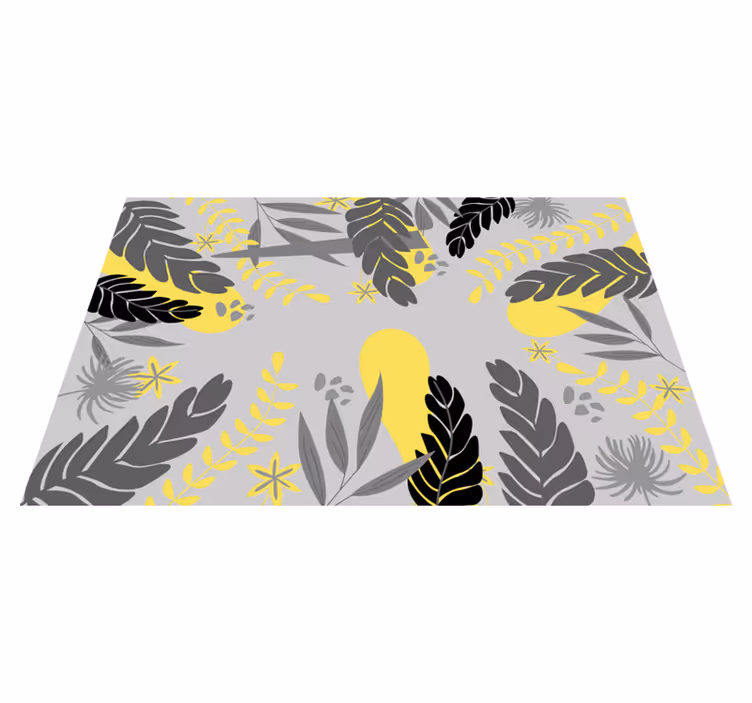 Placemat botanisch blad concept - TenStickers