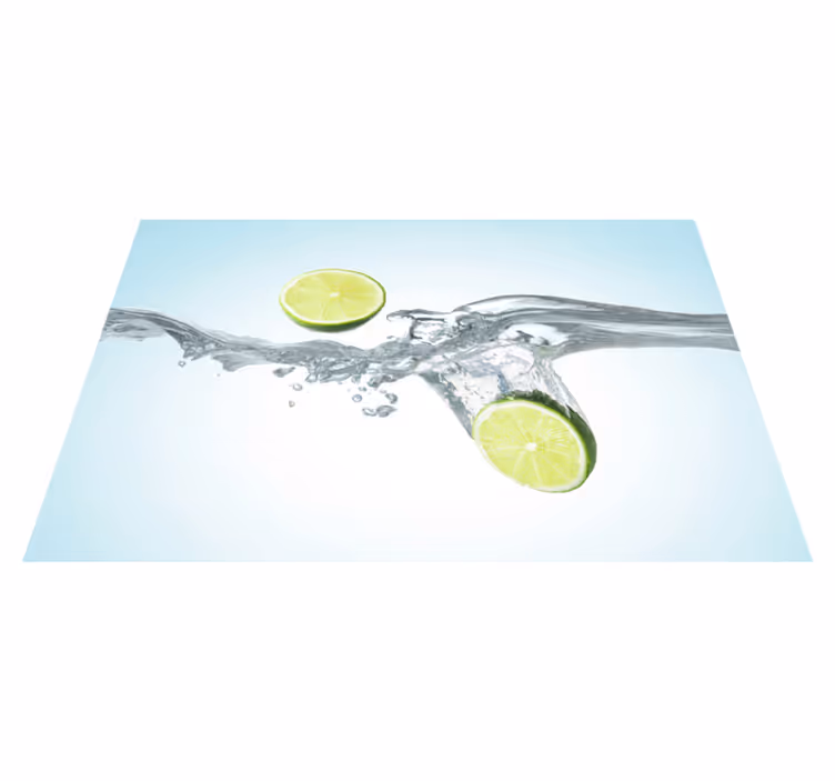 Placemat gesneden limoenen spatten - TenStickers