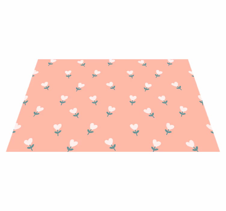 Originele placemat met charmant bloemmotief - TenStickers