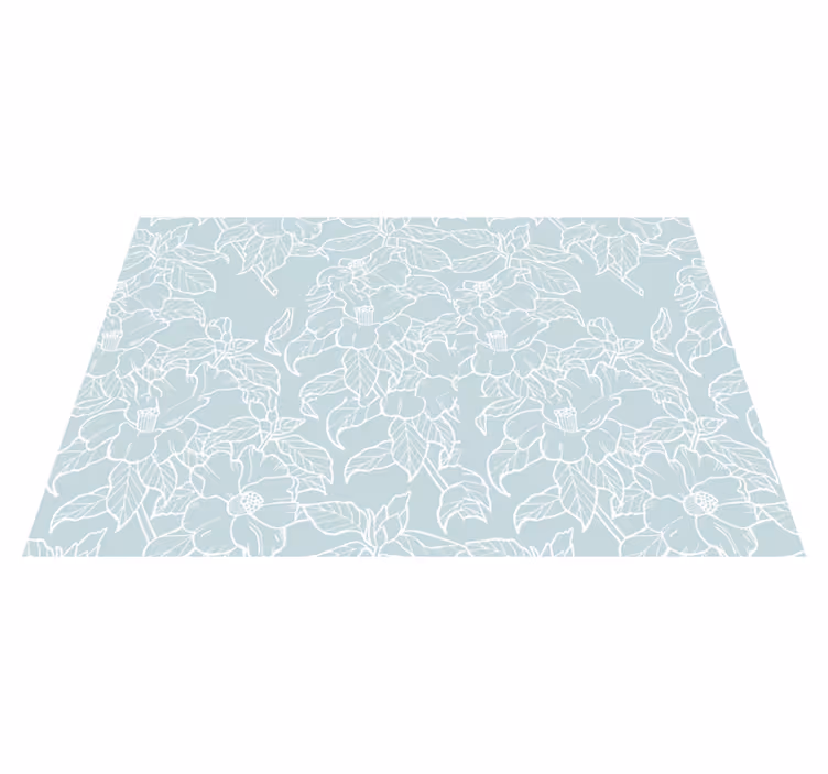 Placemat bloemenprint laag - TenStickers