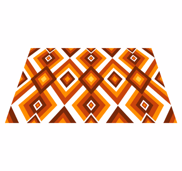 Originele placemat geometrisch diamanten patroon - TenStickers