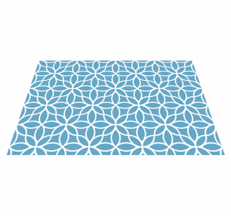 Placemat geometrisch bloemmotief - TenStickers