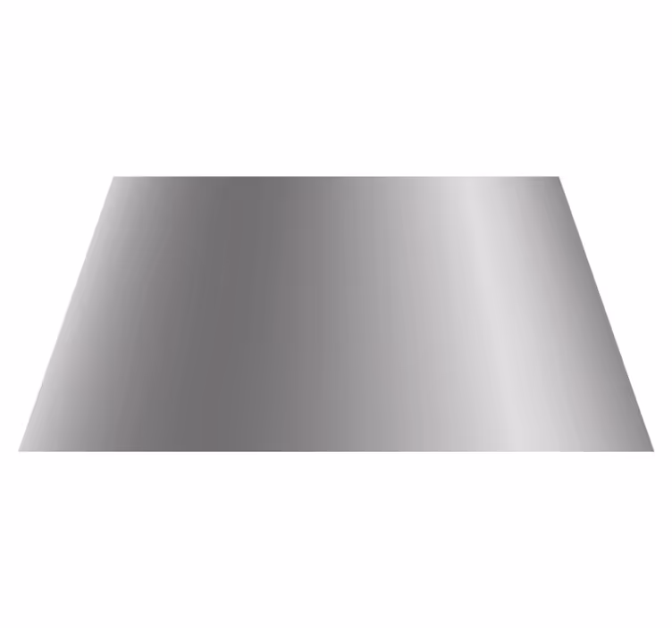 Moderne placemat elegante grijze oppervlakte - TenStickers
