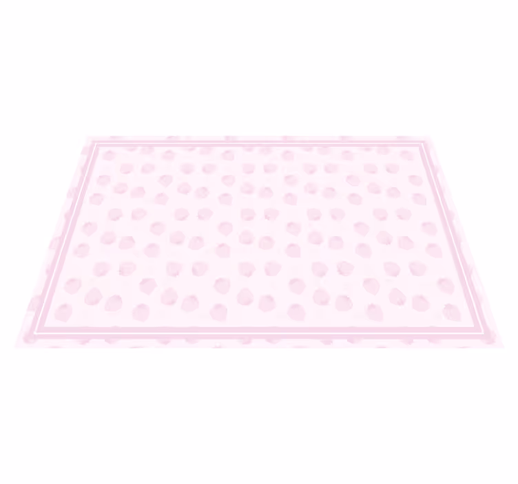 Kinder placemat aardbeienpatroon speelruimte - TenStickers