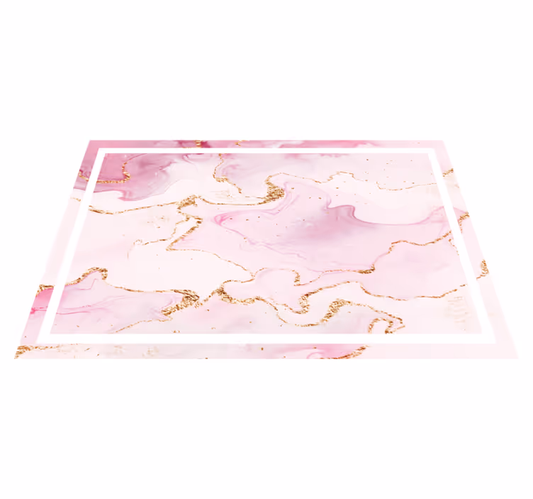 Placemat met verfijnd marmerpatroon - TenStickers