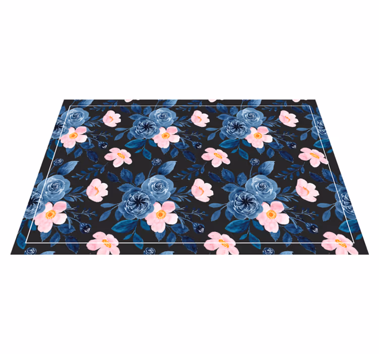 Originele placemat botanische textuur oppervlak - TenStickers