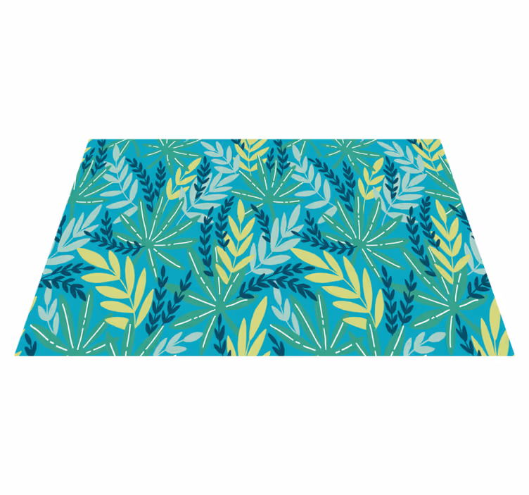 Originele placemat met weelderig botanisch patroon - TenStickers