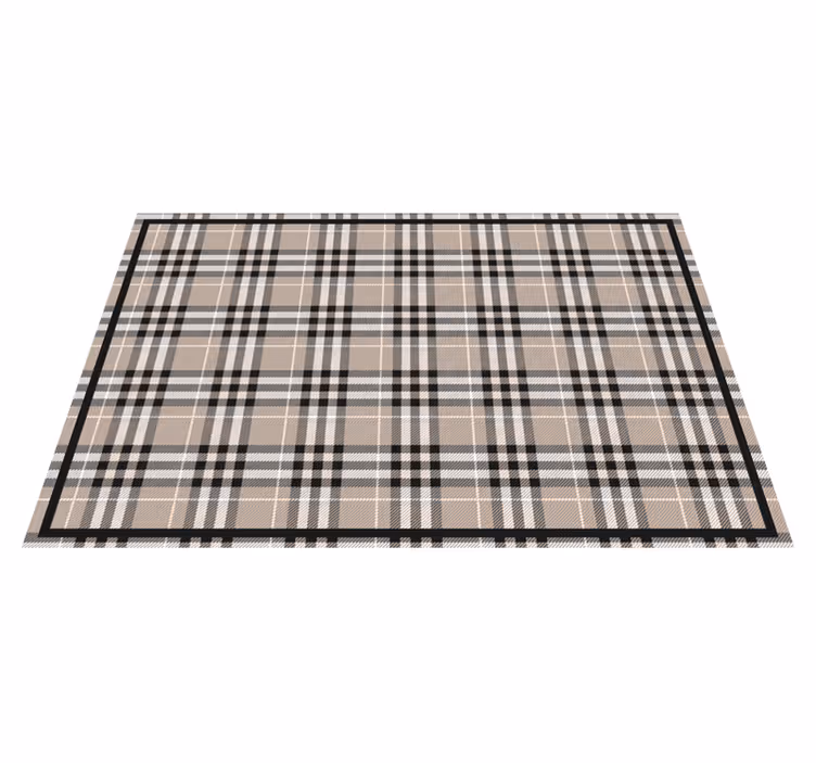 Placemat klassiek ruitpatroon - TenStickers