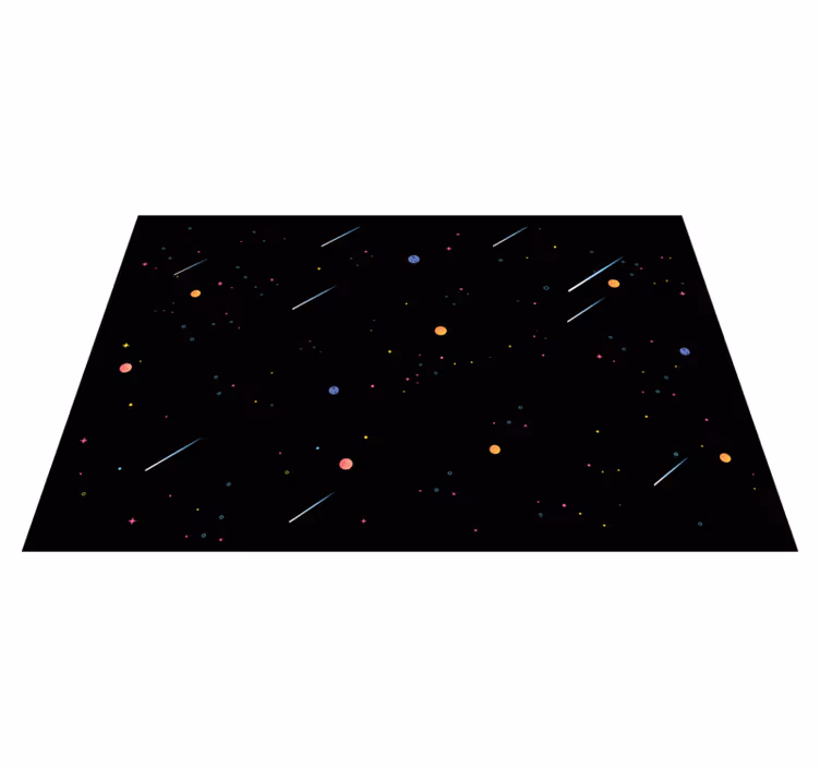 Kinder placemat met ruimte-thema voor maaltijden - TenStickers