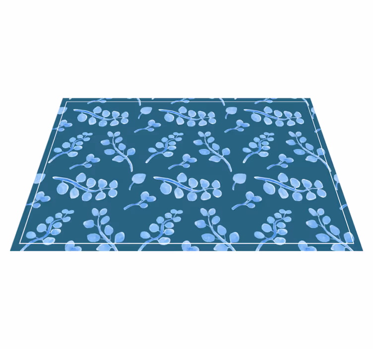 Placemat botanisch blad element - TenStickers