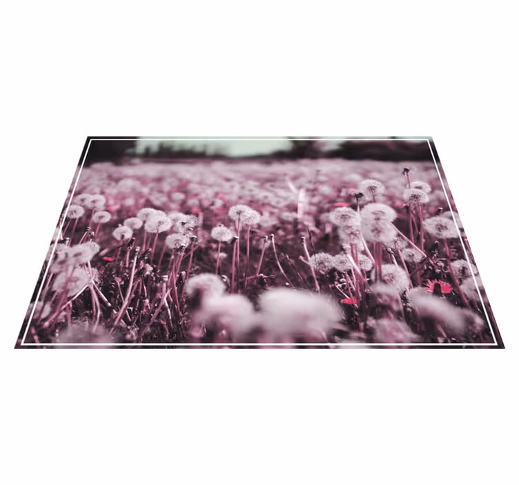 Placemat druiven met paardenbloemen - TenStickers