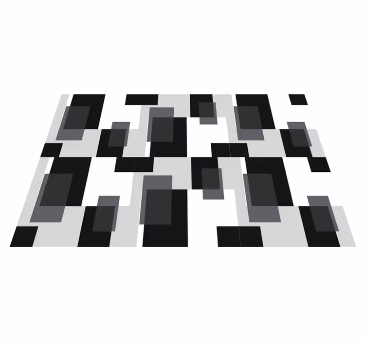 Moderne placemat met hedendaags geometrisch motief - TenStickers