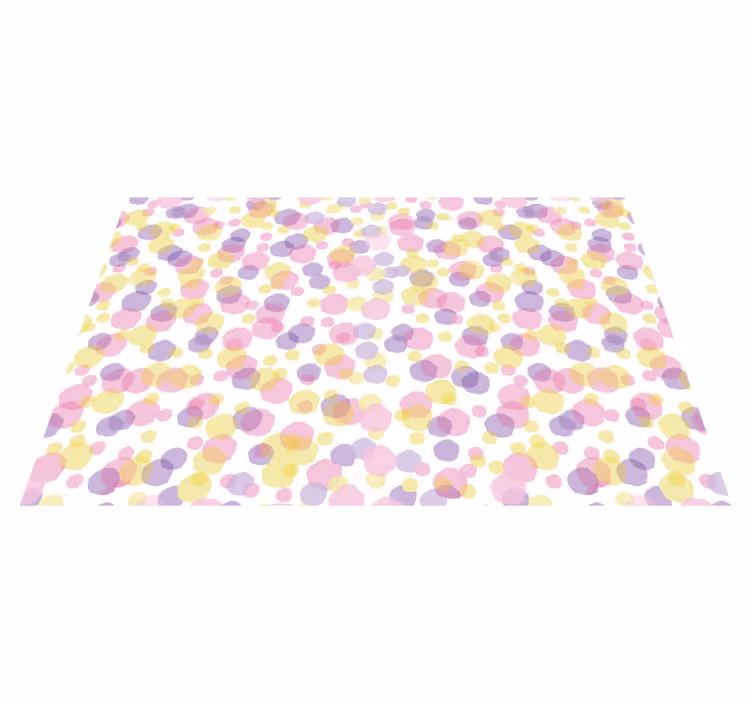 Placemat kleurrijke abstracte patronen - TenStickers