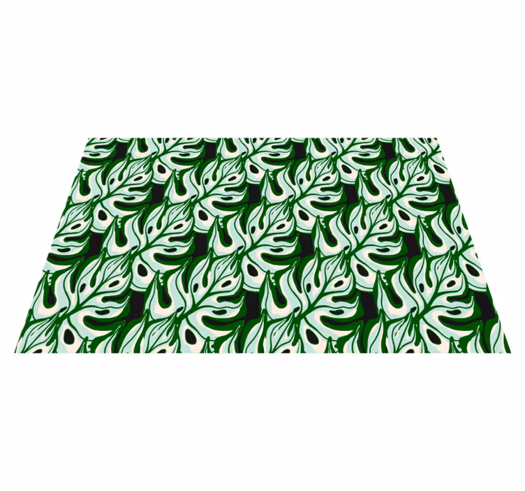 Originele placemat weelderig bladeren motief - TenStickers
