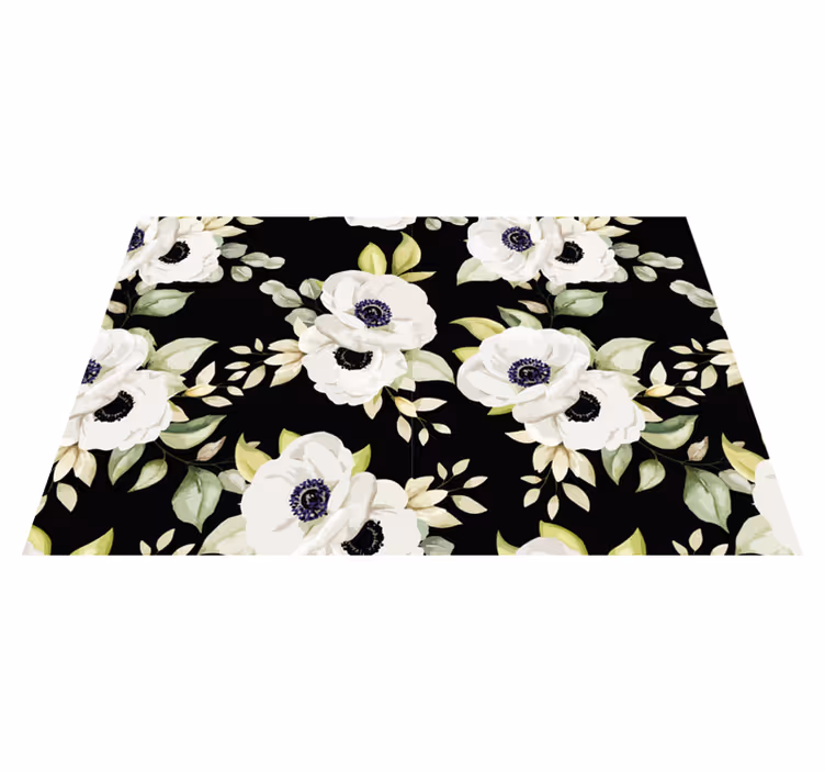Originele placemat met bloemmotief - TenStickers