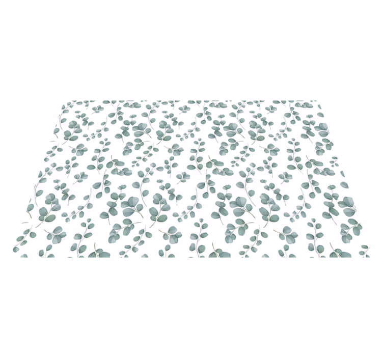Placemat eucalyptus bladpatroon - TenStickers