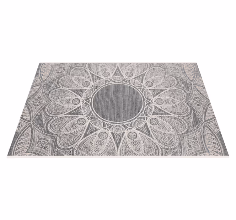 Placemat met intricate mandala patronen - TenStickers