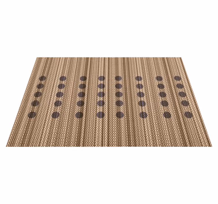 Placemat elegante bruine oppervlakte - TenStickers