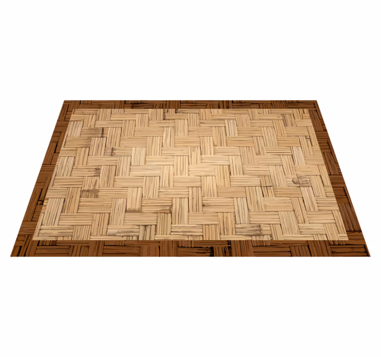 Originele placemat kleurrijke kantooraccessoires - TenStickers
