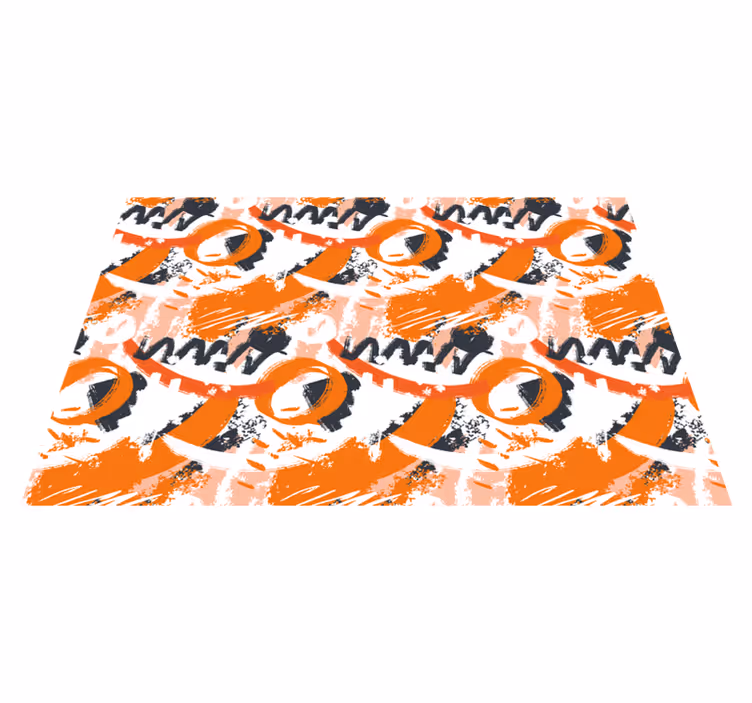 Placemat abstract kleurrijk patroon - TenStickers