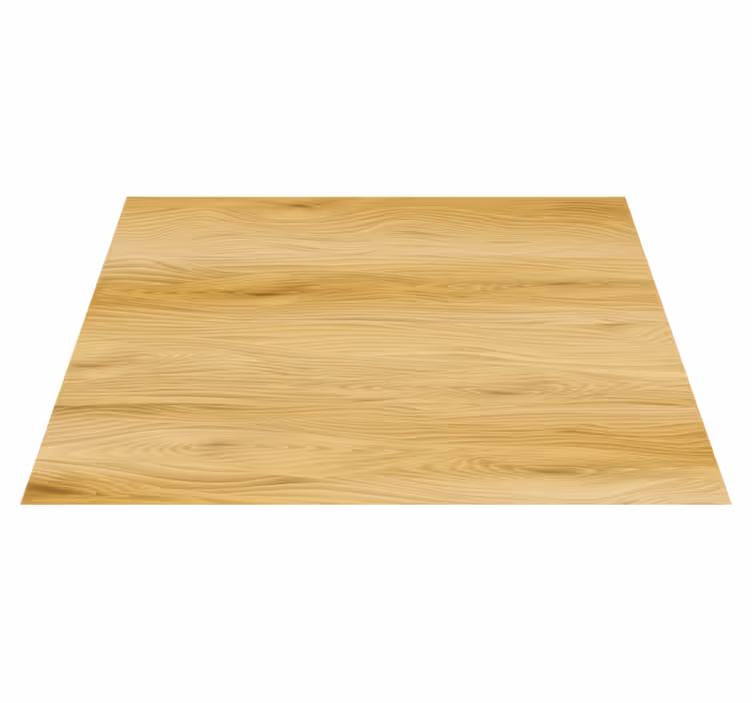 Placemat natuurlijke houten oppervlakte - TenStickers