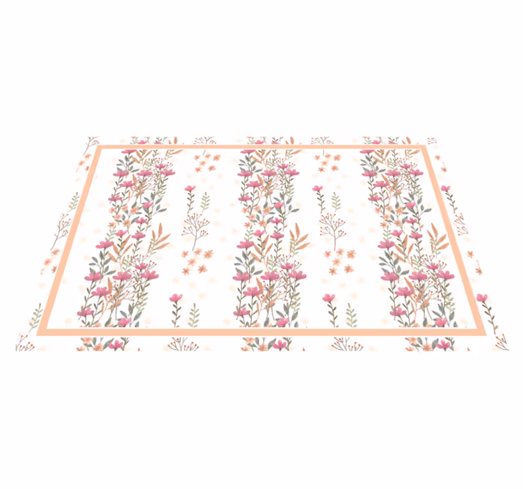 Originele placemat elegante botanische compositie - TenStickers