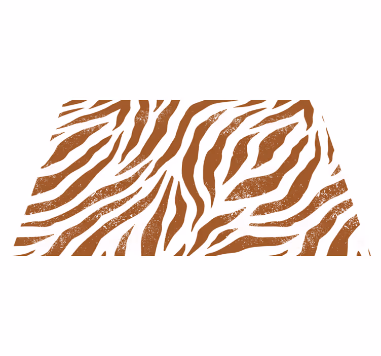 Placemat met zebra patroon tafelkleed - TenStickers