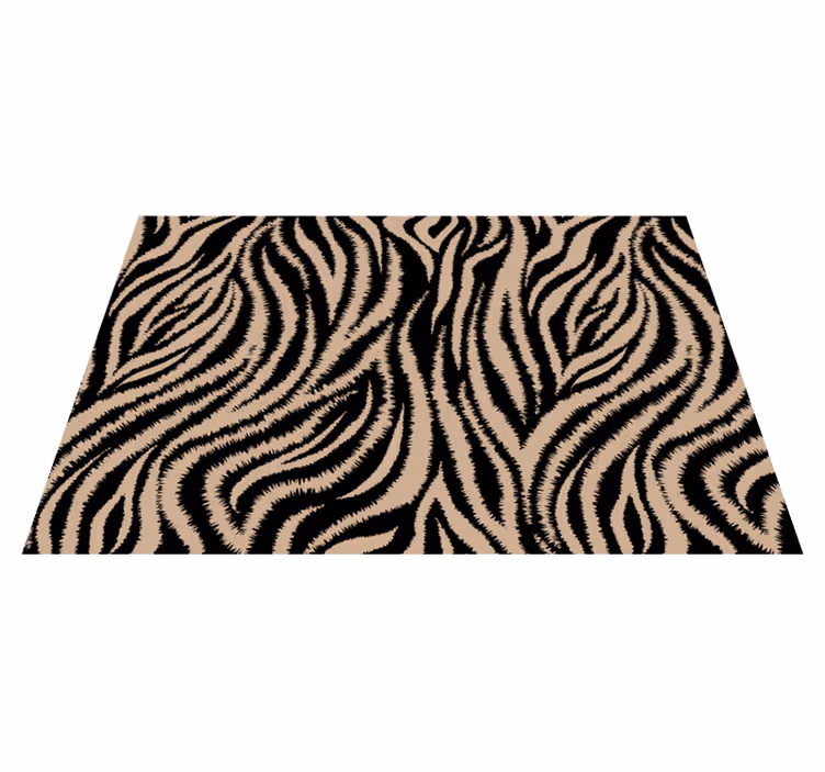 Placemat met zebra patroon oppervlak - TenStickers