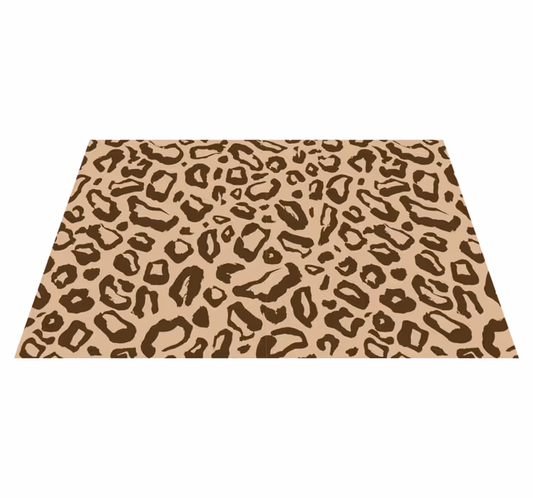 Placemat in luipaardprint stijl - TenStickers