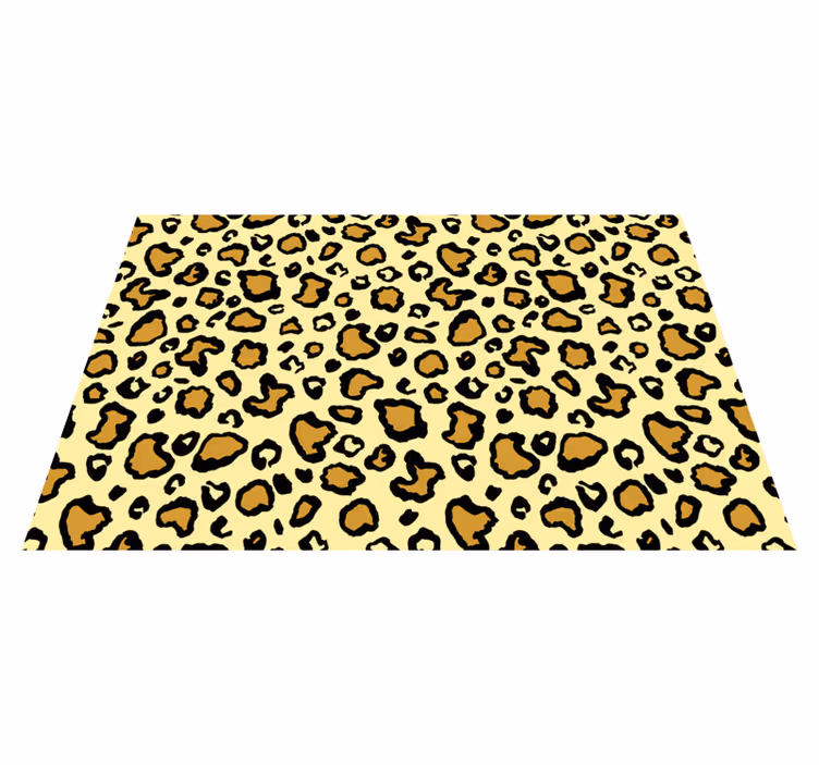 Originele placemat met luipaardprint - TenStickers
