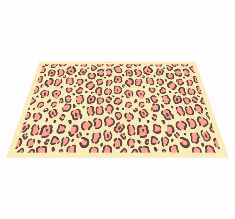 Placemat luipaardmotief stijl - TenStickers