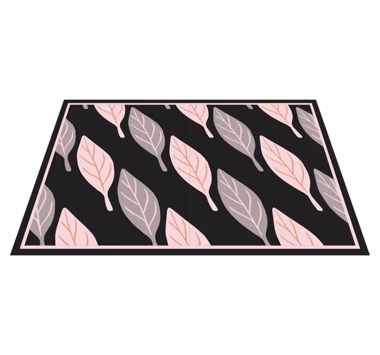Placemat bladpatroon esthetiek - TenStickers