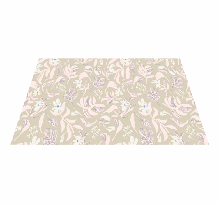 Originele placemat botanische blad inspiratie - TenStickers