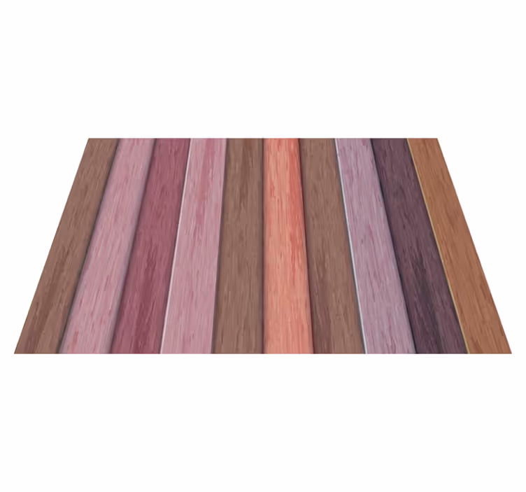 Placemat houten streep variatie - TenStickers