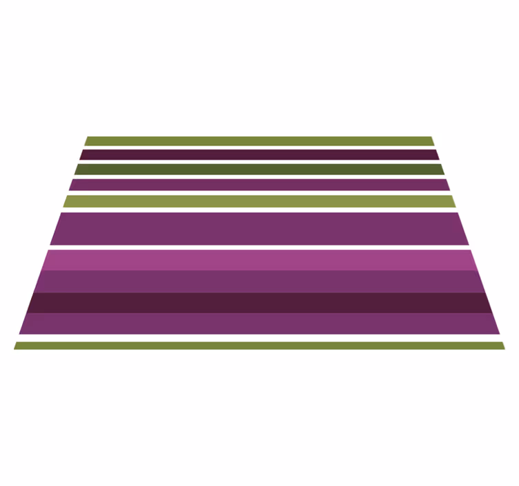 Placemat dikke horizontale strepen - TenStickers