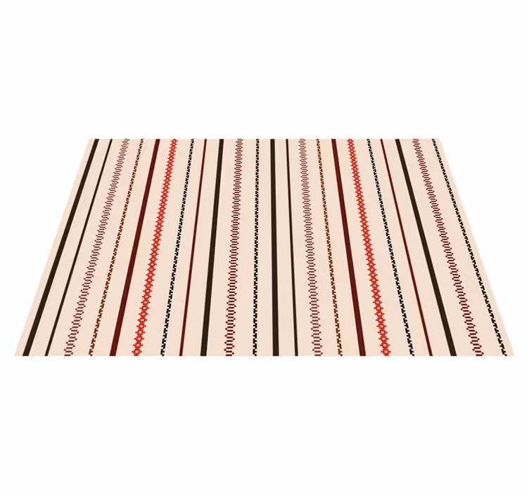 Placemat met gestructureerd gestreept patroon - TenStickers