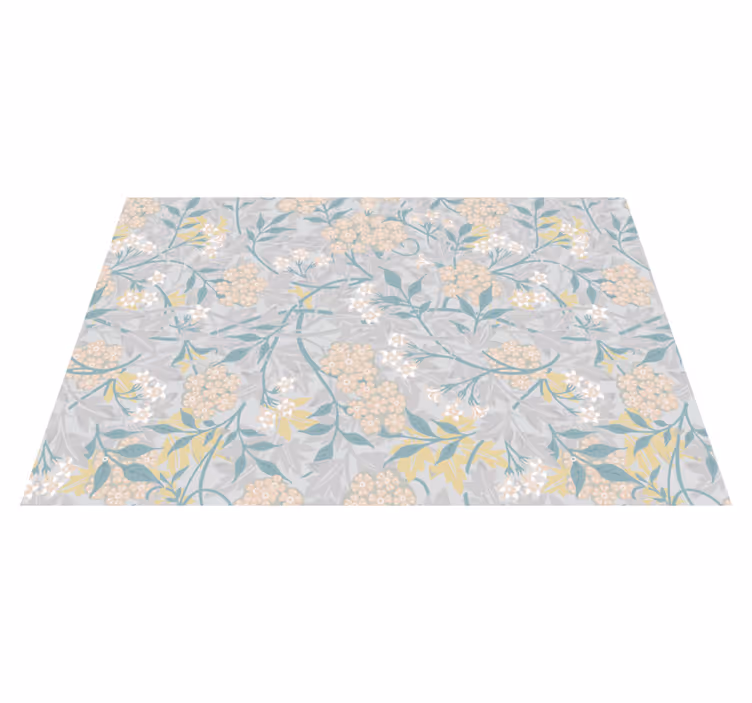 Placemat met bloem geïnspireerde textuur - TenStickers