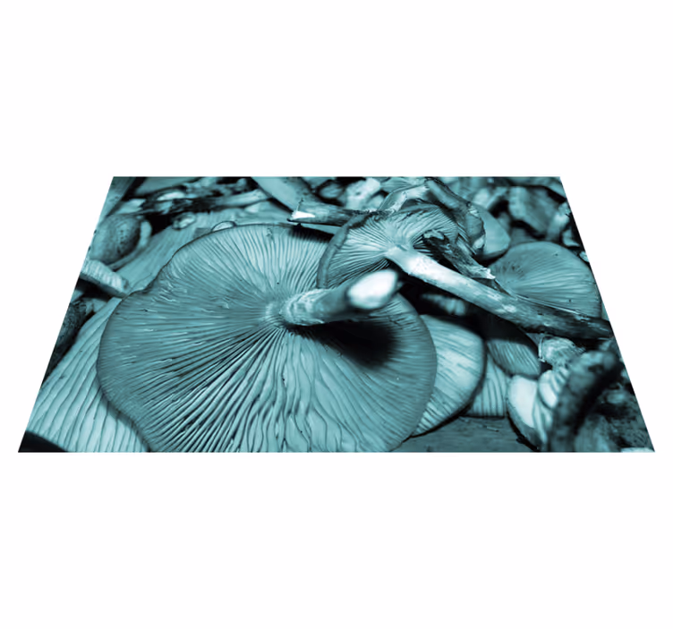 Placemat paddenstoel close-up - TenStickers