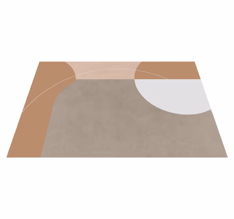 Moderne placemat stijlvolle minimalistische ondergrond - TenStickers