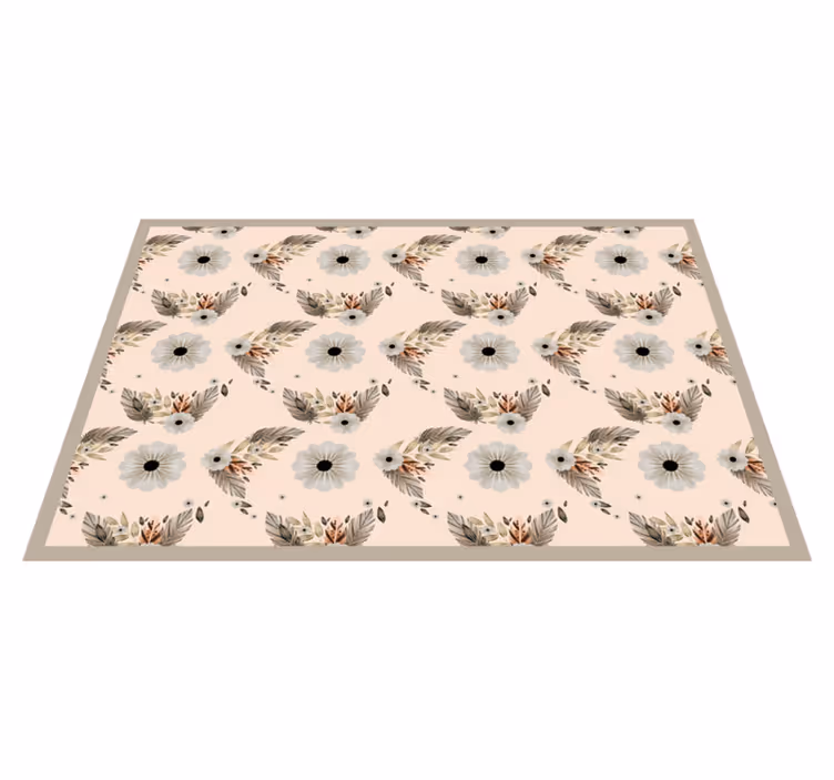 Originele placemat bloemblad motivatie - TenStickers