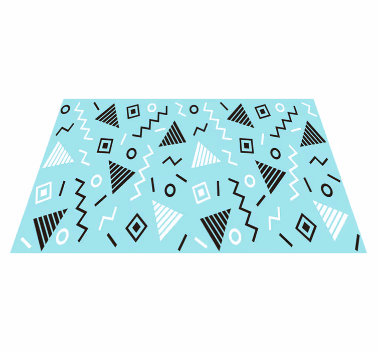Moderne placemat geometrische patronen collectie - TenStickers