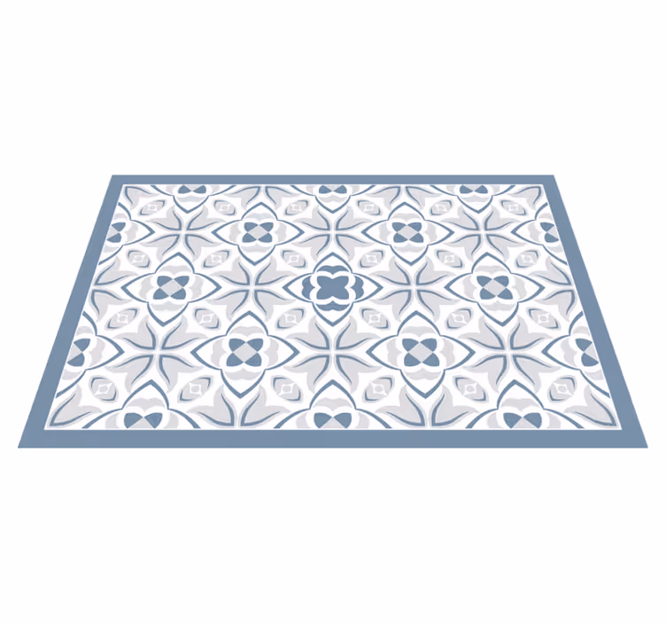 Placemat met ingewikkeld bloemmotief - TenStickers