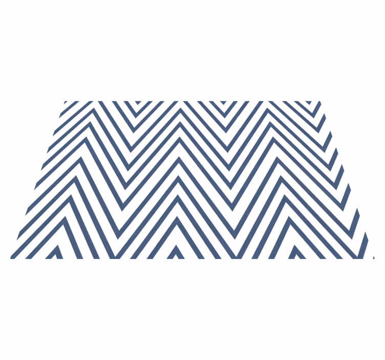 Moderne placemat elegant chevronpatroon - TenStickers