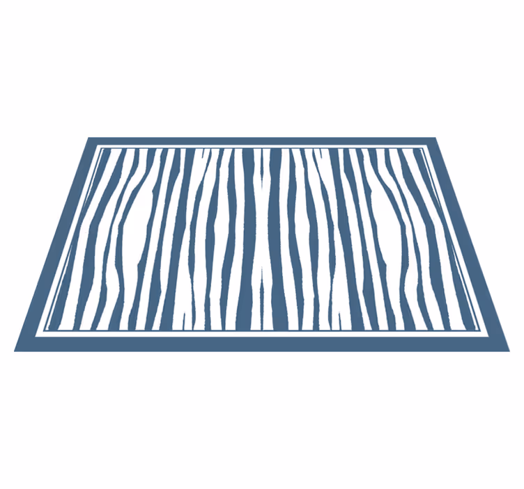 Placemat met zebra streep motief - TenStickers