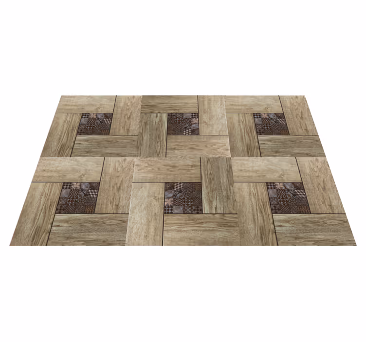 Placemat houten patroon oppervlak - TenStickers
