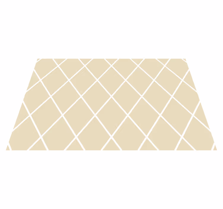 Placemat geometrisch diagonaal patroon - TenStickers