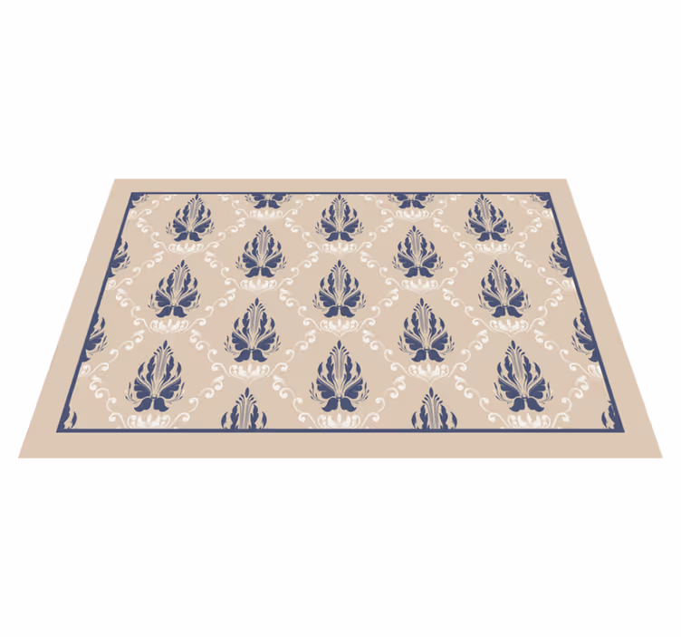 Placemat graceful leaf idee - TenStickers