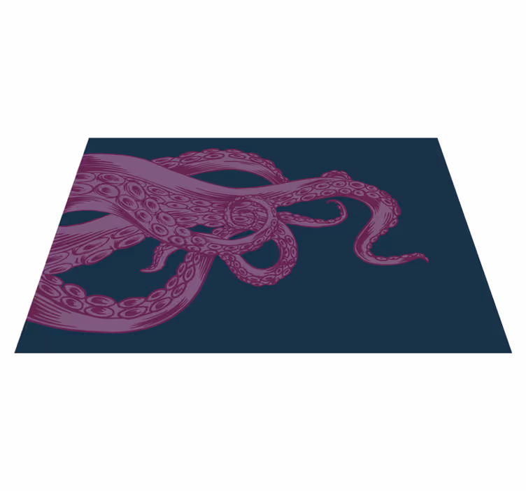Originele placemat met octopus tentakelpatroon - TenStickers